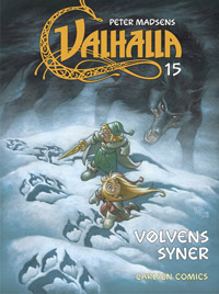 Valhalla 15, forside. Klik for at se siden i stort format